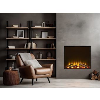 Acantha Aspire 70 SQ Fully Inset Media Wall Electric Fire