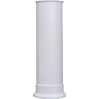 Adam Straight Decorative Stove Pipe in White