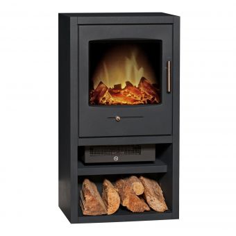 Adam Bergen XL Electric Stove in Charcoal Grey