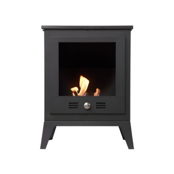 Sureflame Carino Bio Ethanol Stove in Black