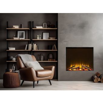 Acantha Aspire 70 SQ Fully Inset Media Wall Electric Fire