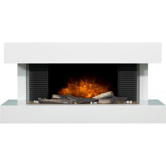 Adam Manola XL Wall Mounted Electric Suite with Remote in Pure White, 48 Inch