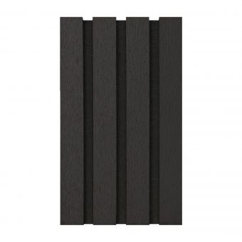 Fuse Acoustic Wooden Wall Panel Sample in Black Oak