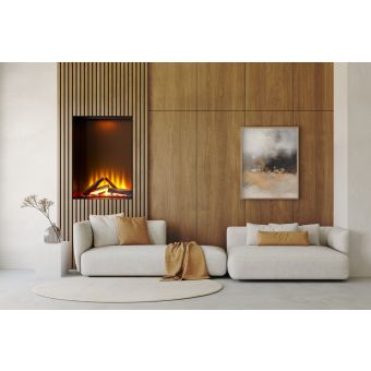 Acantha Aspire 50 Portrait Fully Inset Media Wall Electric Fire