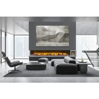 Acantha Aspire 200 Corner View Media Wall Electric fire