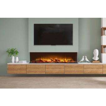 Acantha Aspire 125 Panoramic Media Wall Electric Fire