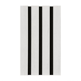 Fuse Acoustic Wooden Wall Panel Sample in White Oak
