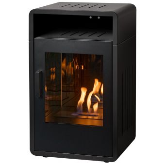 Adam Bellini Bio Ethanol Stove in Black