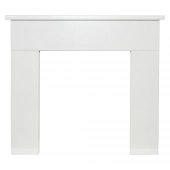 Adam Lomond White Marble Mantelpiece, 39 Inch