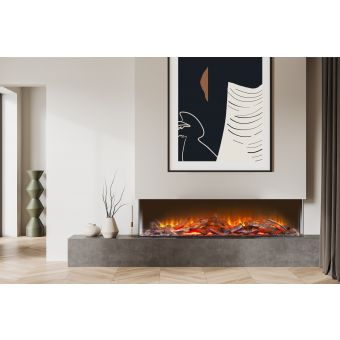 Acantha Ignis 1500 Panoramic Media Wall Electric Fire